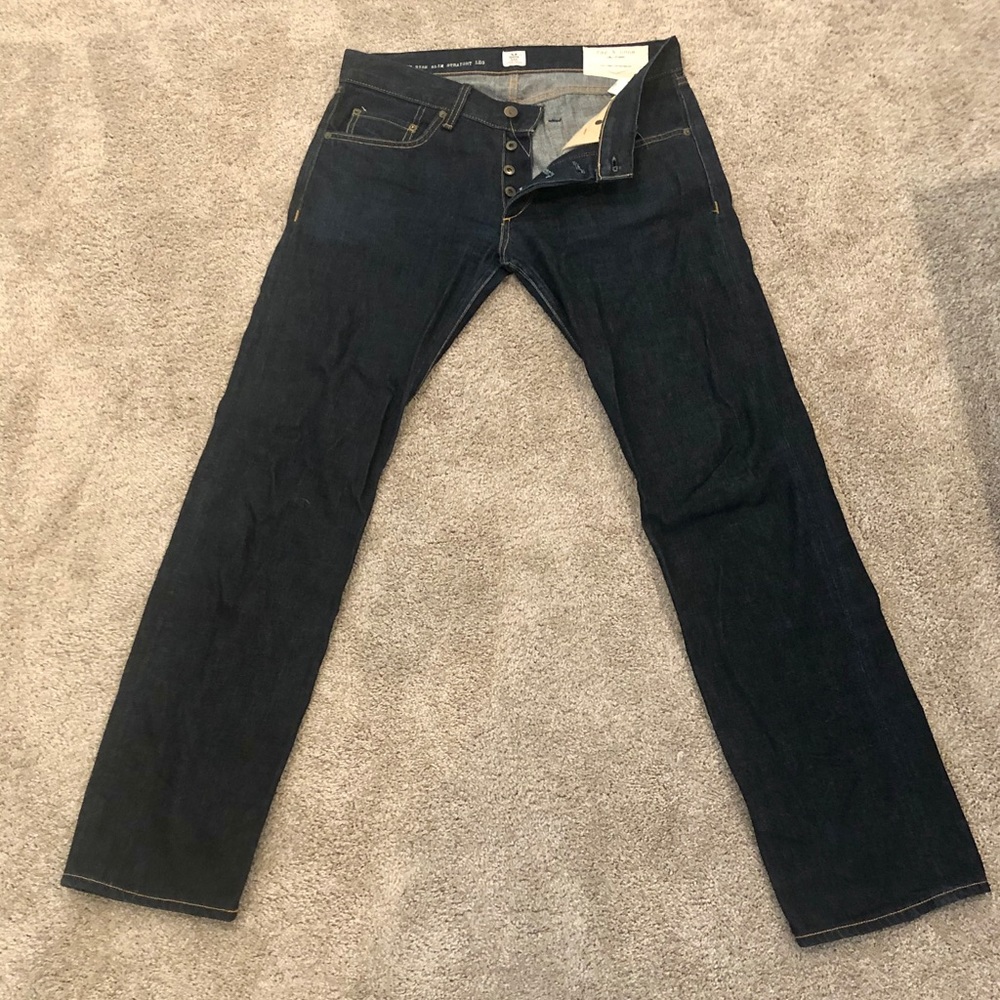 NWOT rag & bone RB 19X Low Rise Slim Straight- 32
